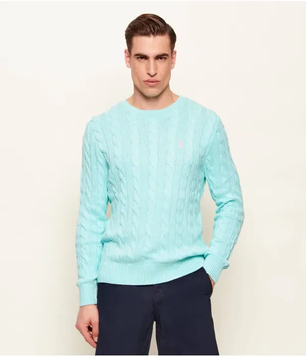 Свитер regular fit Polo Ralph Lauren, морской