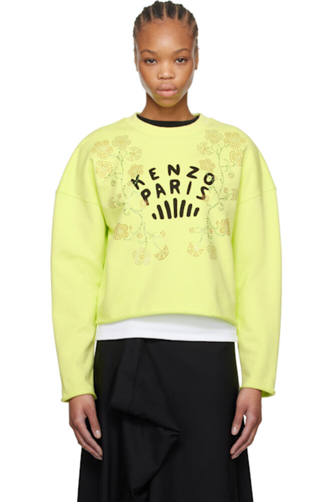 

Зеленый свитшот Kenzo Paris «KENZO Jungle Flower»