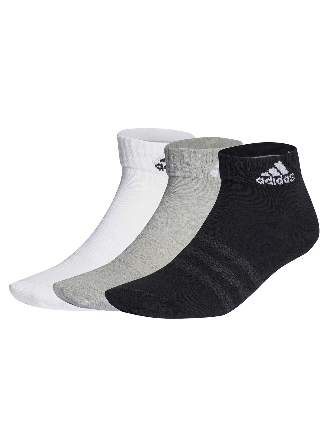 

Носки Adidas Performance Thin and Light Ankle 3 Pairs, серый