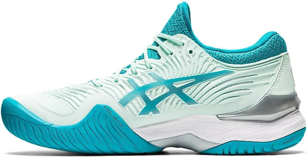 Кроссовки для тенниса ASICS Court FF 2, цвет Bio Mint/Lagoon — фото 4
