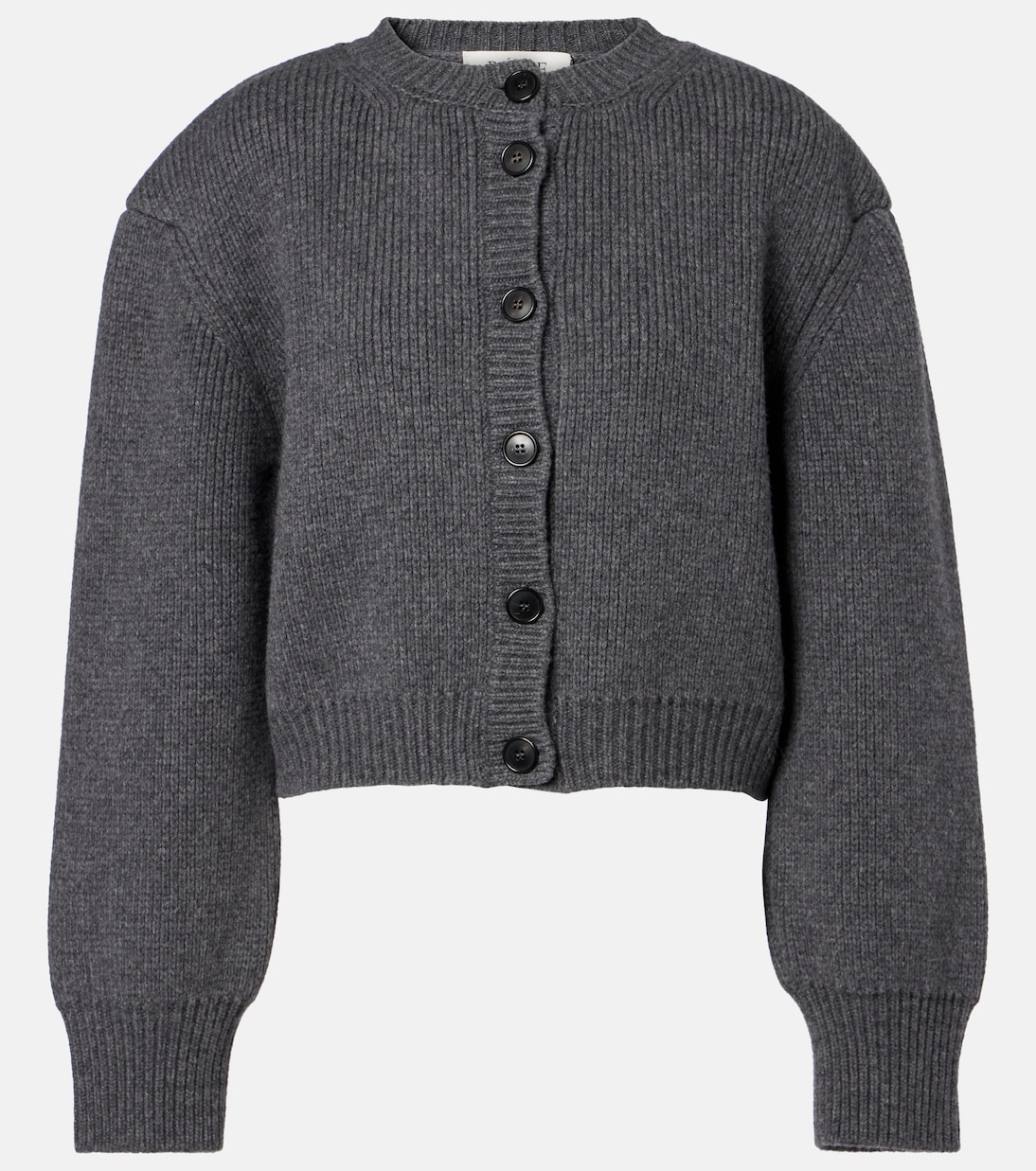 

Кардиган из шерсти Statement Róhe, Mid Grey Melange