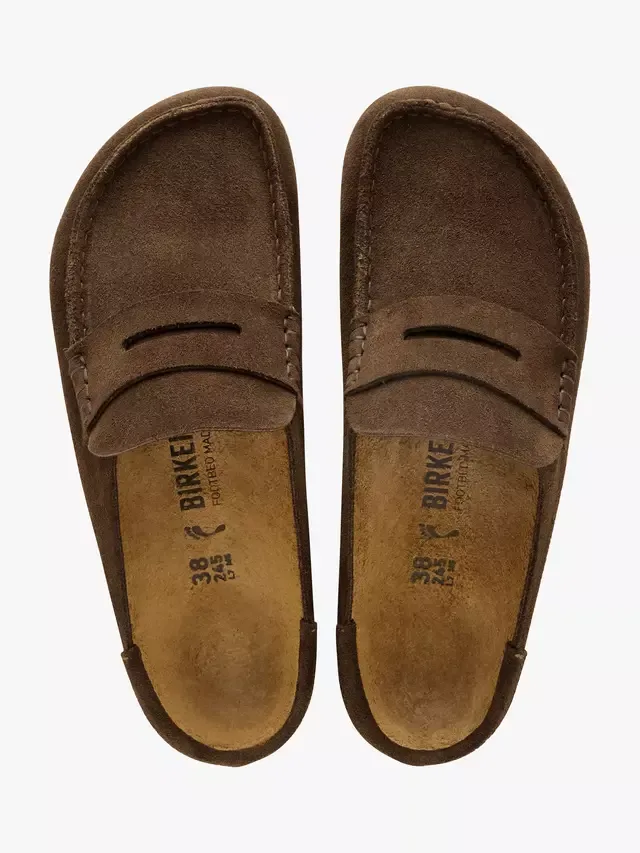 Лоферы Birkenstock Naples, коричневый — фото 3