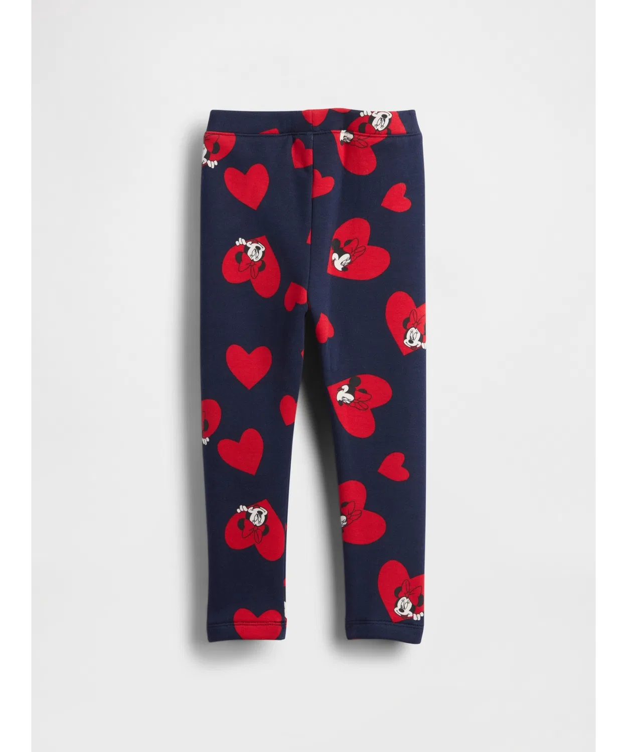 Леггинсы с начесом Disney x Gap, Микки и Минни, темно-синие — фото 4