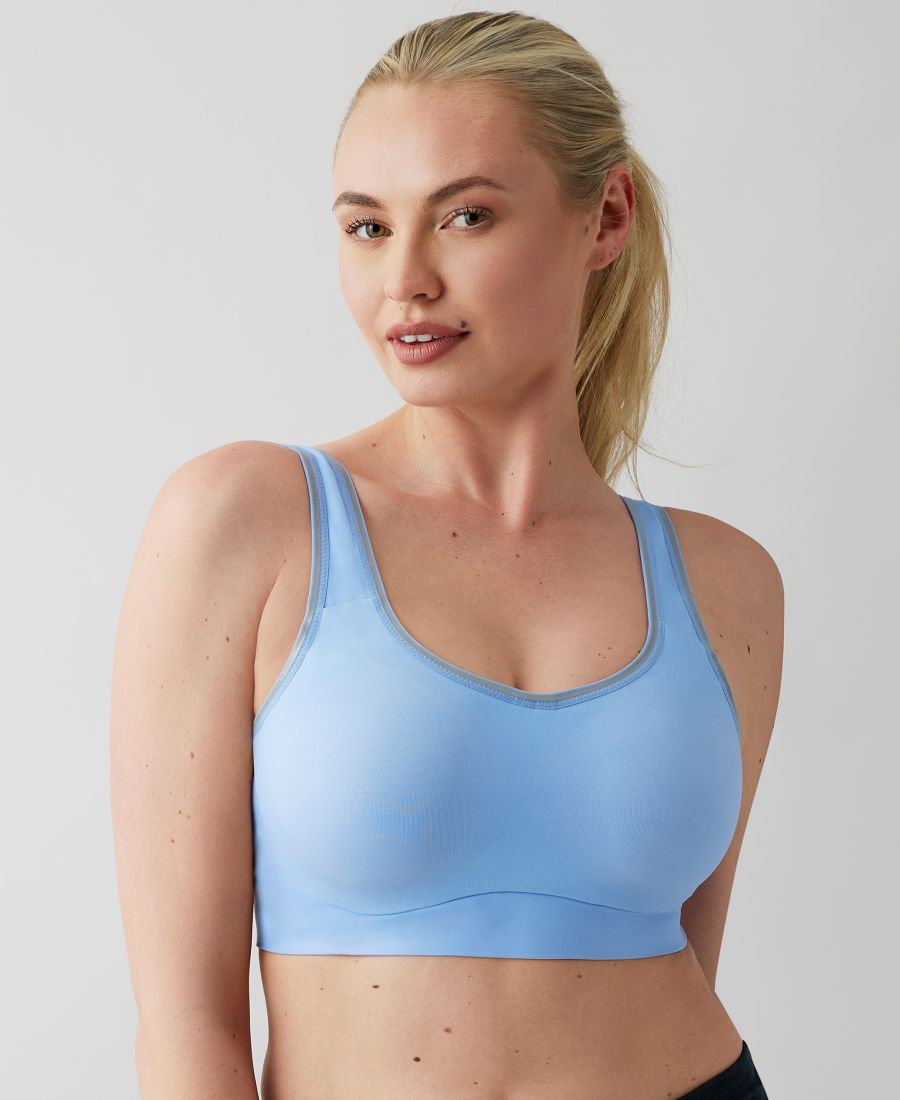

Бюстгальтер Sydney Sport с полным покрытием и косточками Wacoal, Bel Air Blue