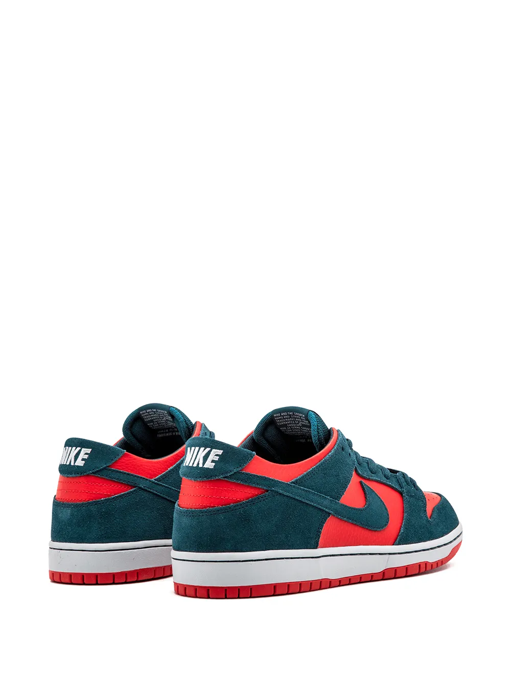 Кроссовки SB Zoom Dunk Low Pro Nike, красный — фото 3