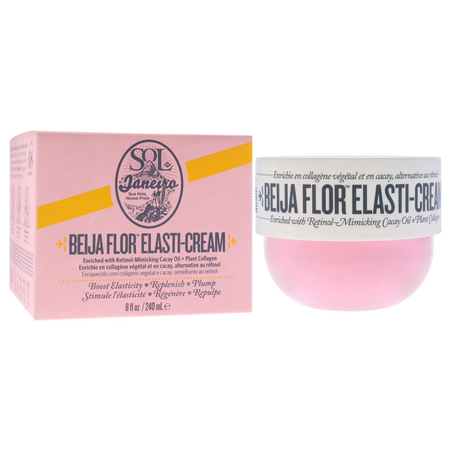 Elasti-Cream Beija Flor от Sol de Janeiro для унисекс - крем, 8 унций — фото 3