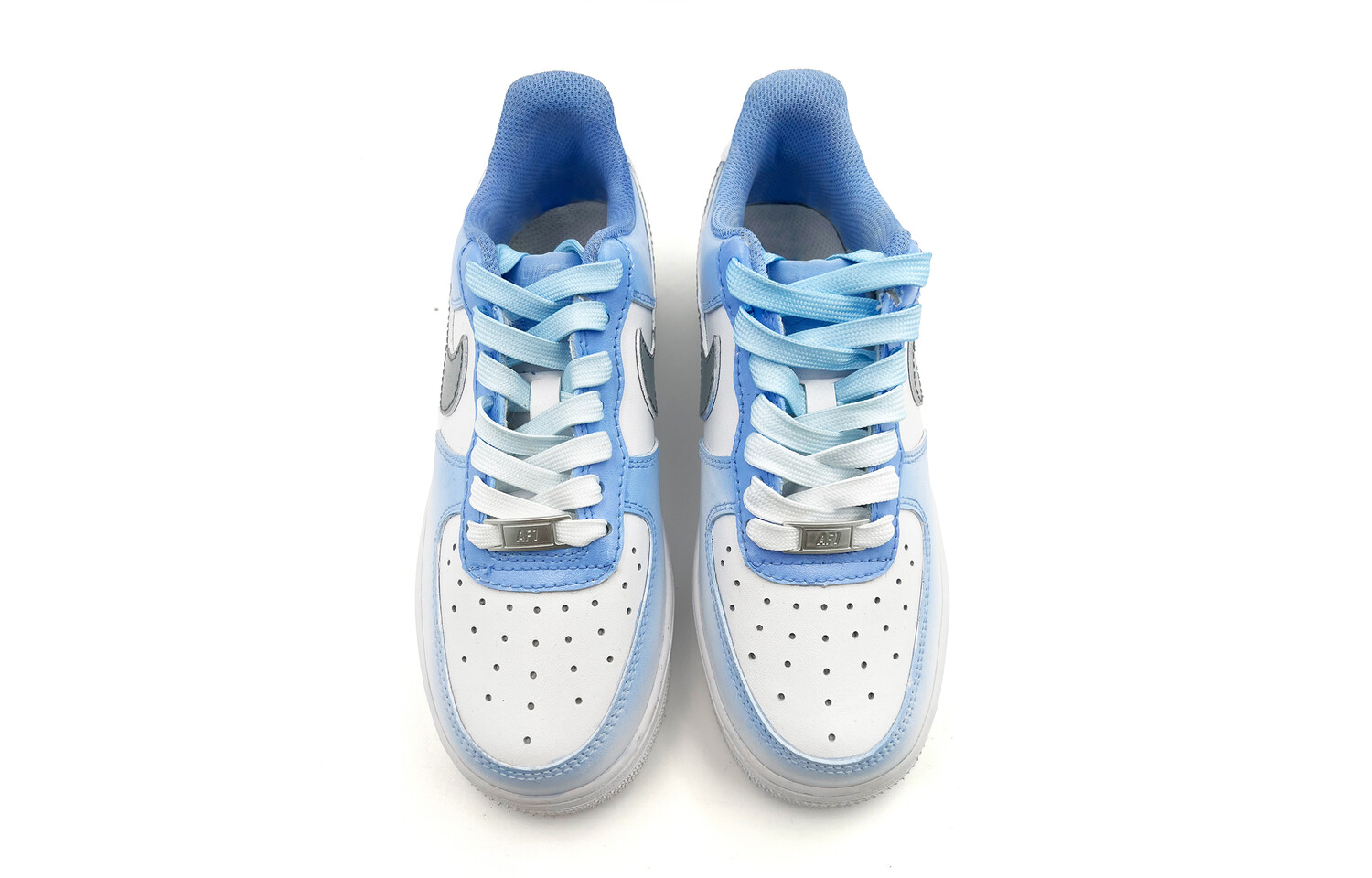 

Кроссовки Nike Air Force 1 Skateboarding Shoes Women's Low-top Blue, синий