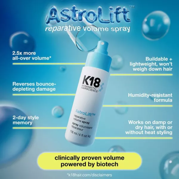 Спрей для восстановления объема Astrolift K18 — фото 4