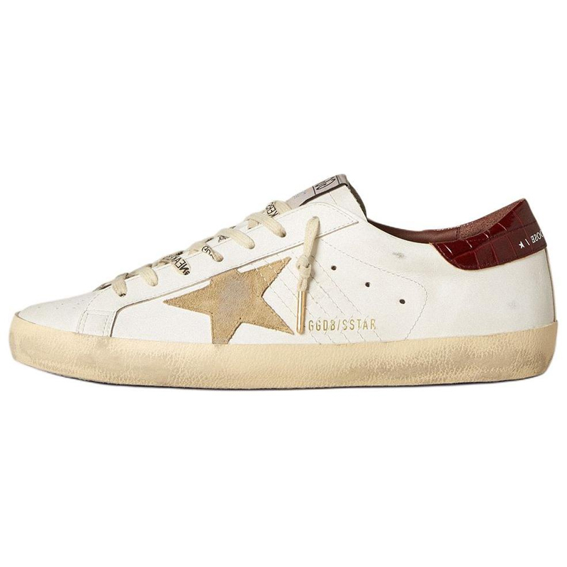 

Golden Goose Низкие кроссовки для скейтбординга Super-Star, бежевые, мужские