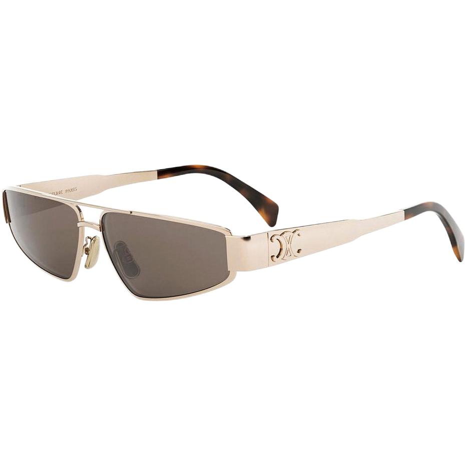Кошачий глаз солнцезащитные очки CELINE, tortoiseshell