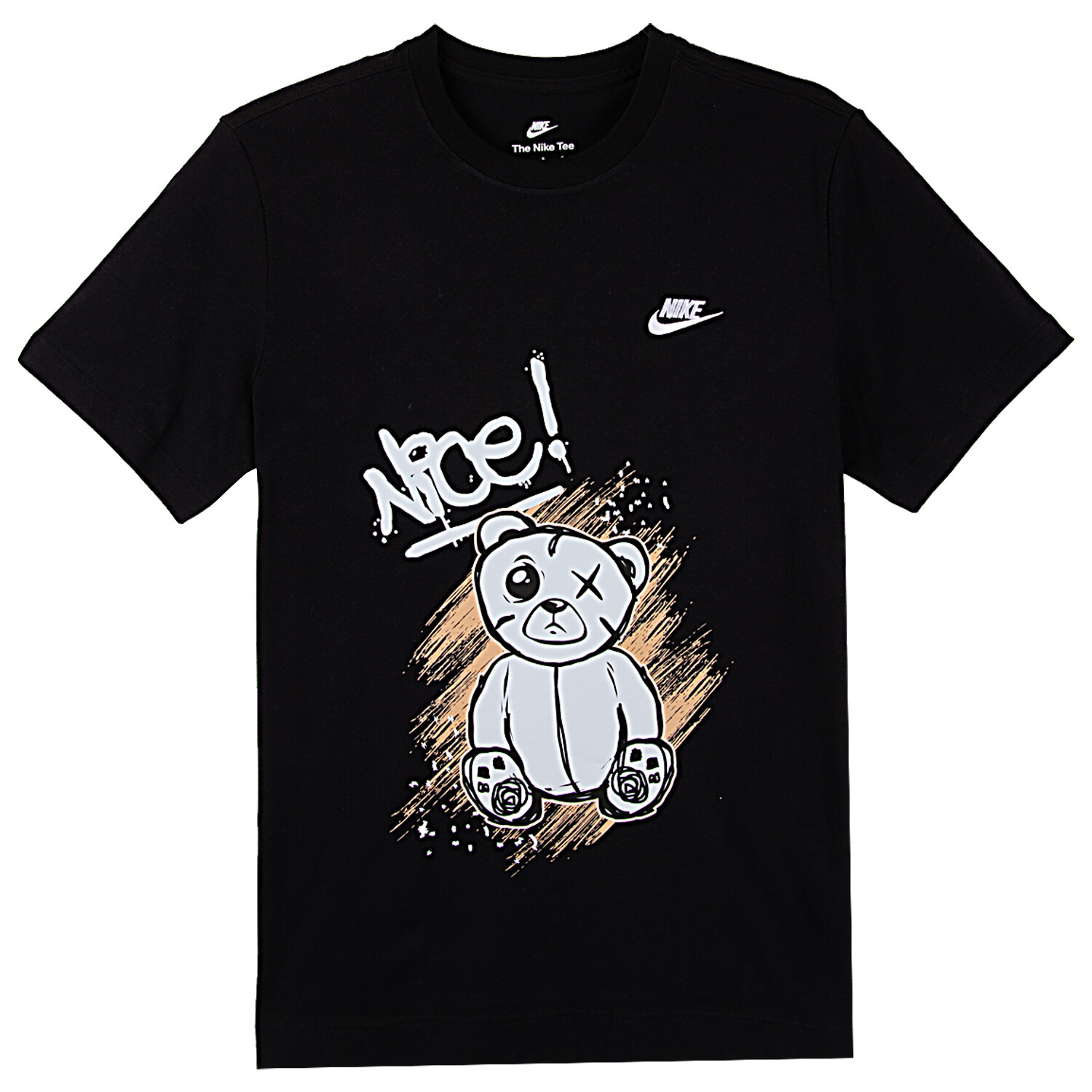 

Футболка мужская черная Nike, черный