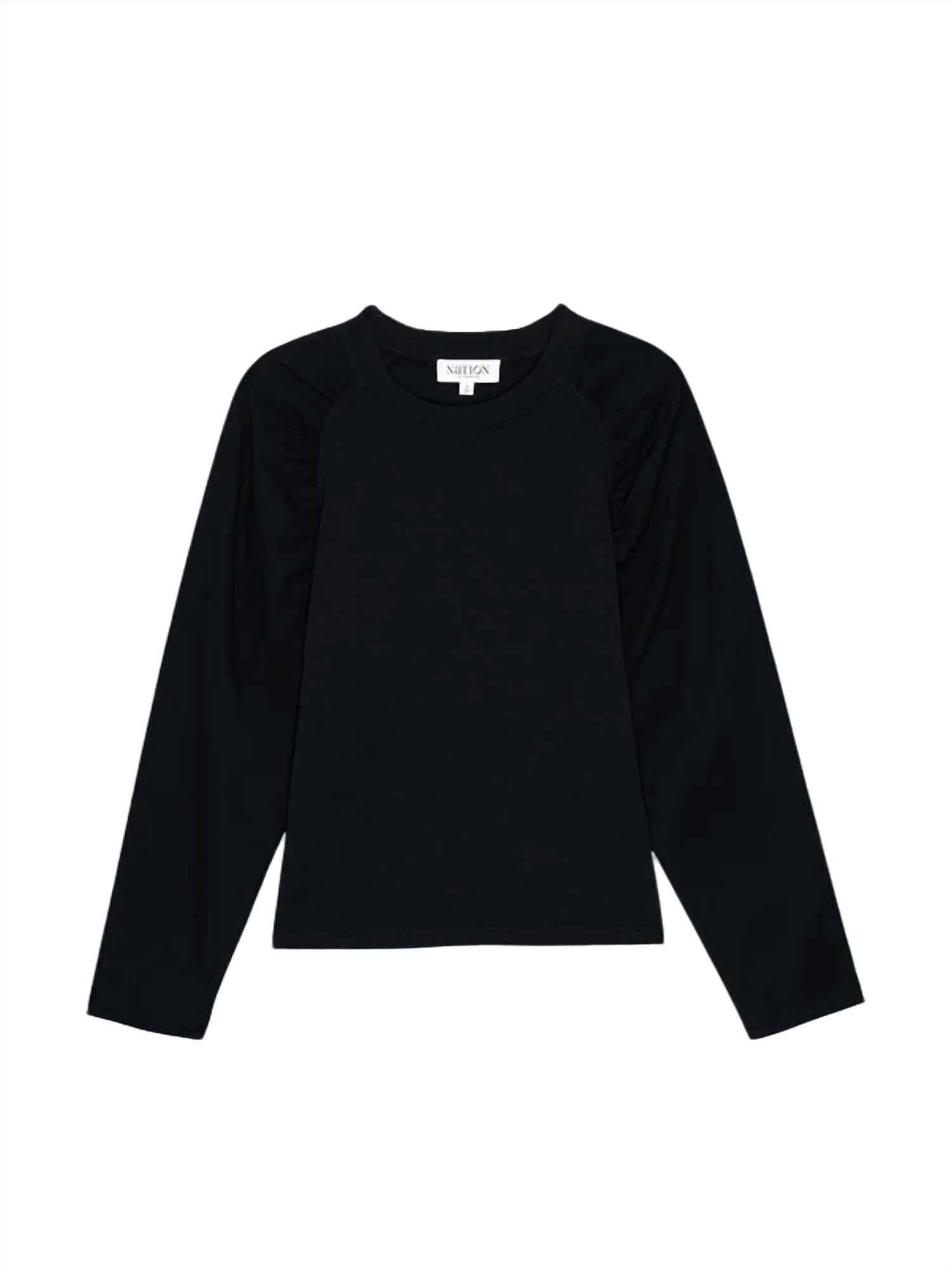 

Женский топ Ruthie в цвете Jet Black Nation LTD