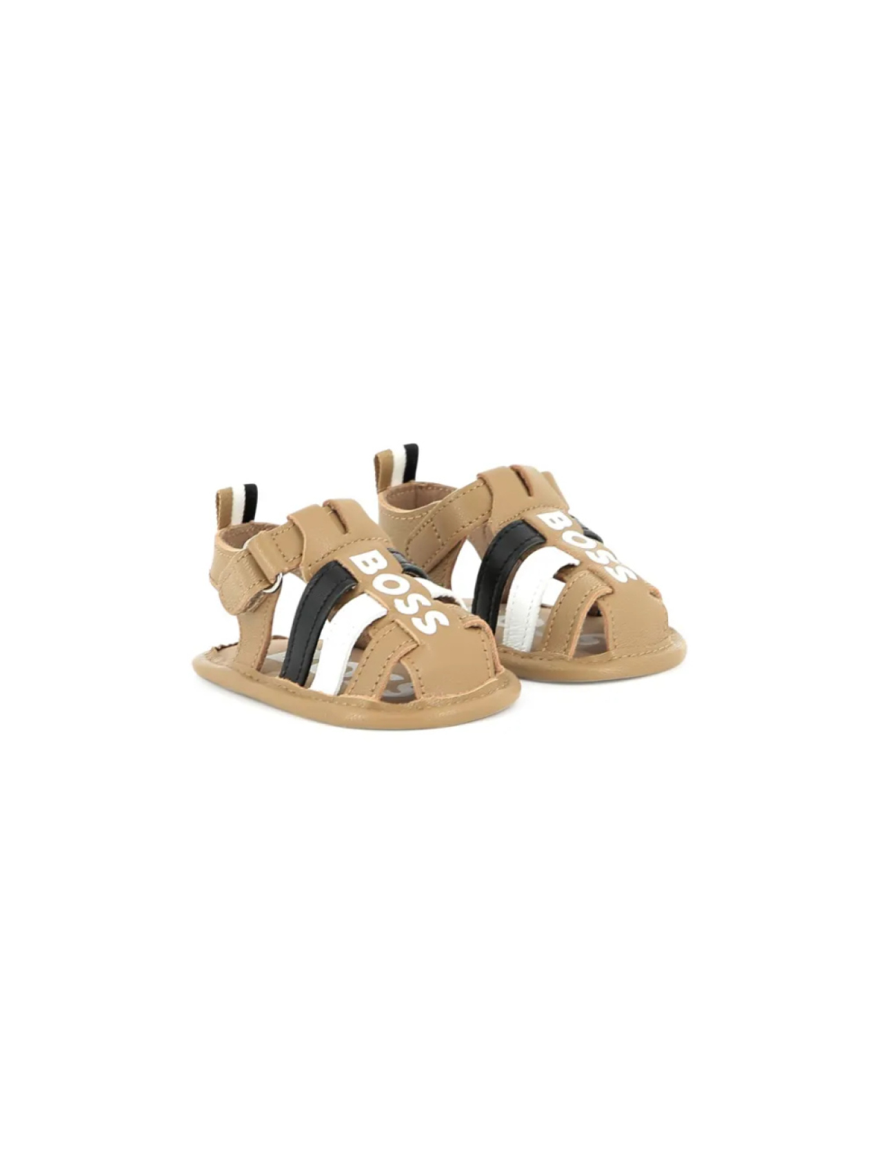 

BOSS Kidswear сандалии с логотипом, нейтральный