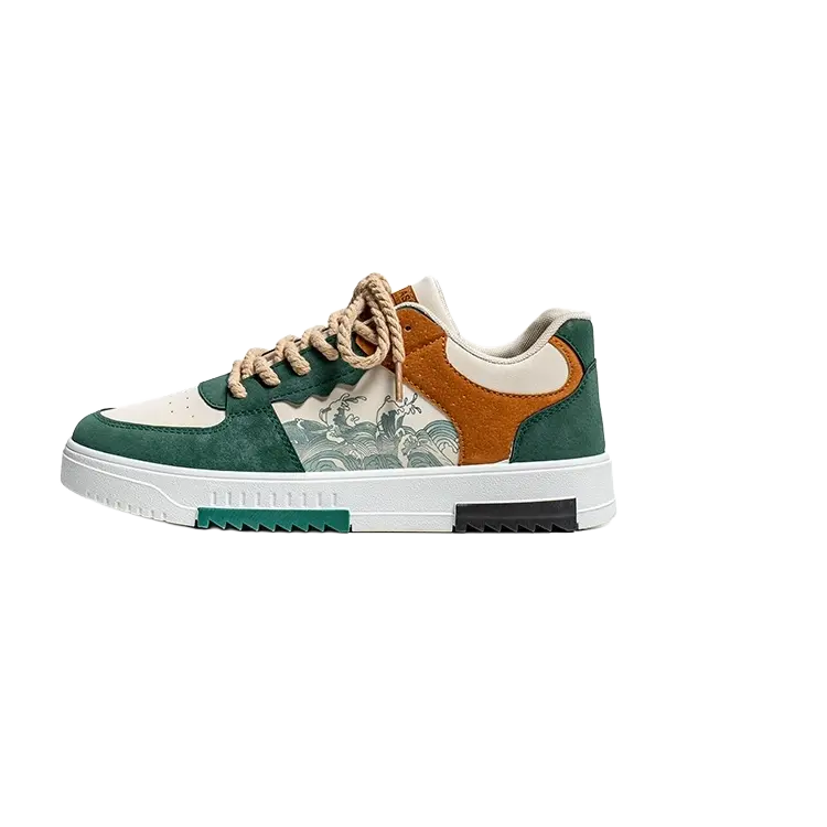 

Низкие скейтерские кроссовки мужские TAFN, зеленый