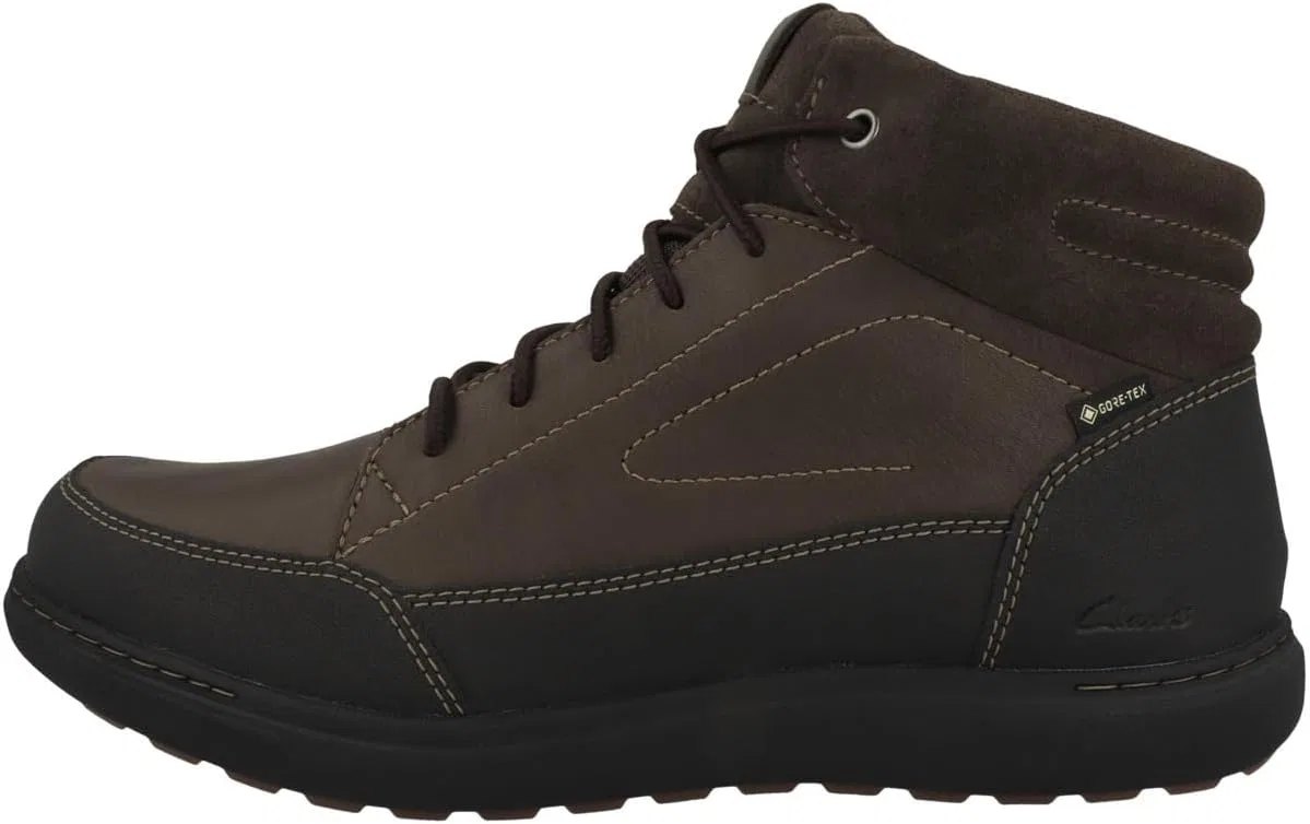 Мужские ботинки Clarks Mapstone Hightx Fashion, темно-коричневый