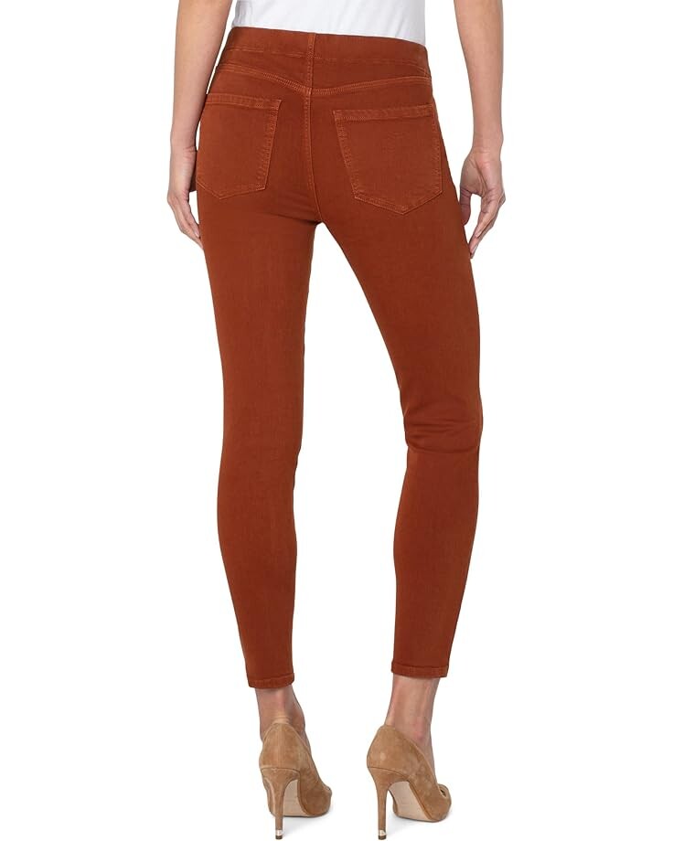 

Джинсы Liverpool Los Angeles Chloe Pull-On Ankle Skinny in Cognac, цвет Cognac