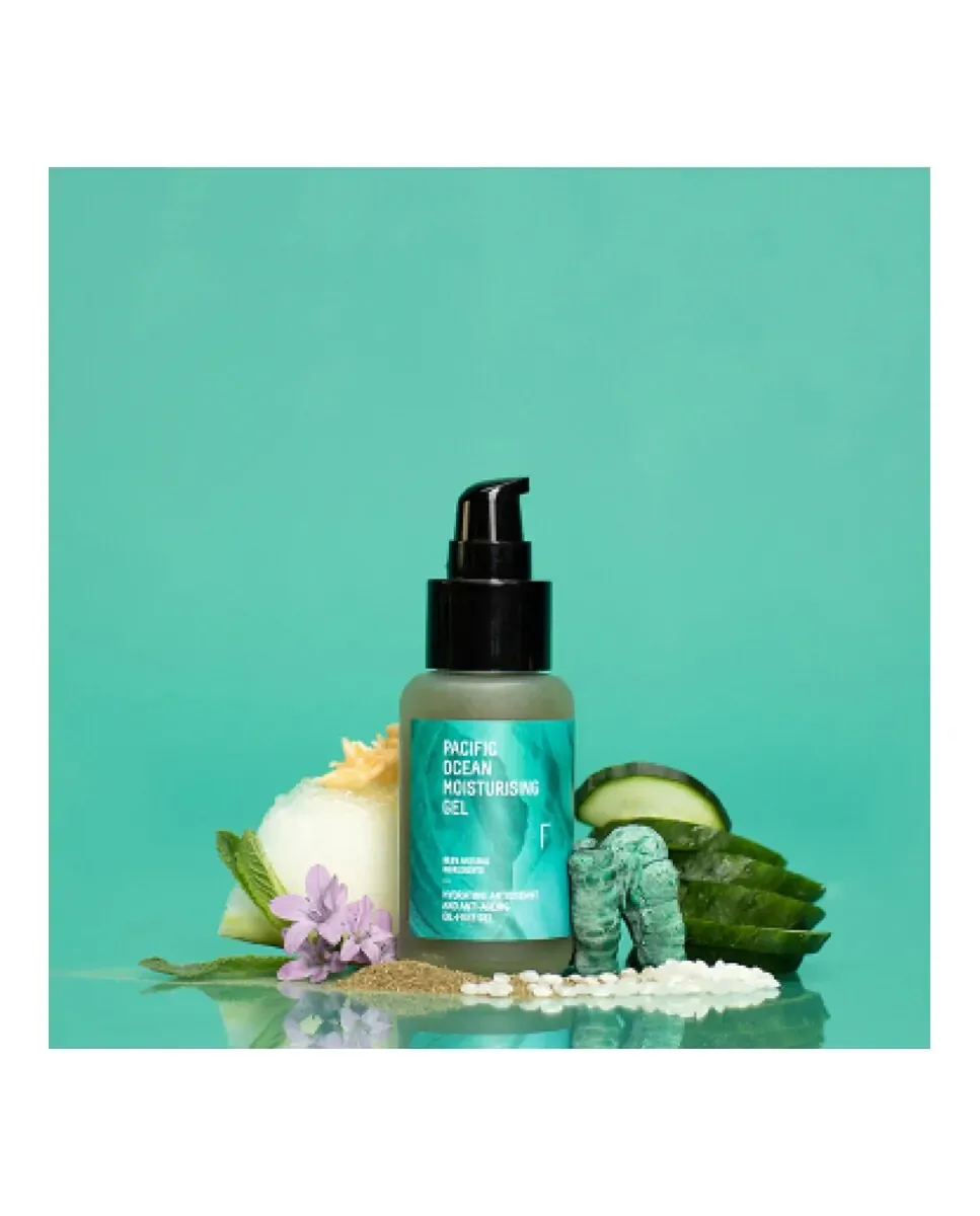 Крем для лица Freshly Cosmetics — Гель- Pacific Ocean Увлажняющий гель, 50 мл — фото 3