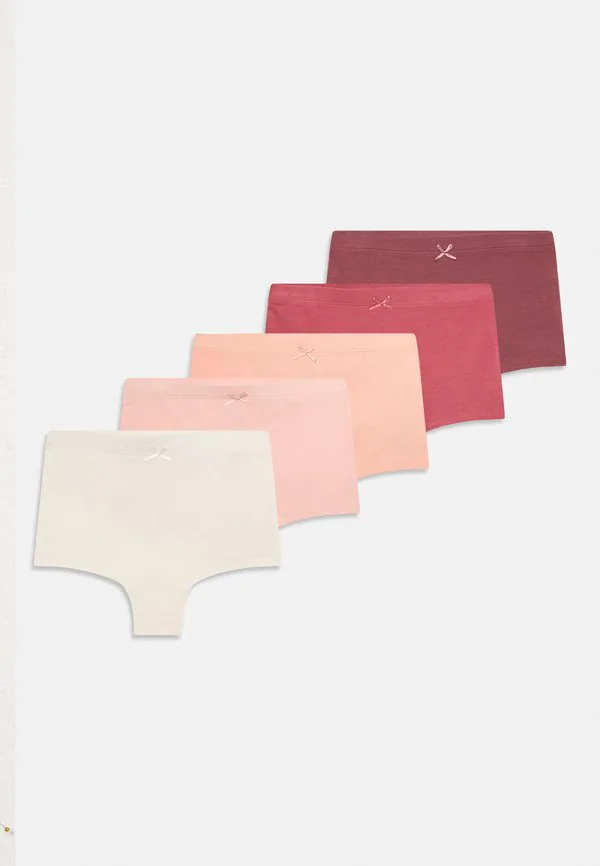 Трусы в упаковке по 5 штук Friboo, Light Pink/Apricot/White