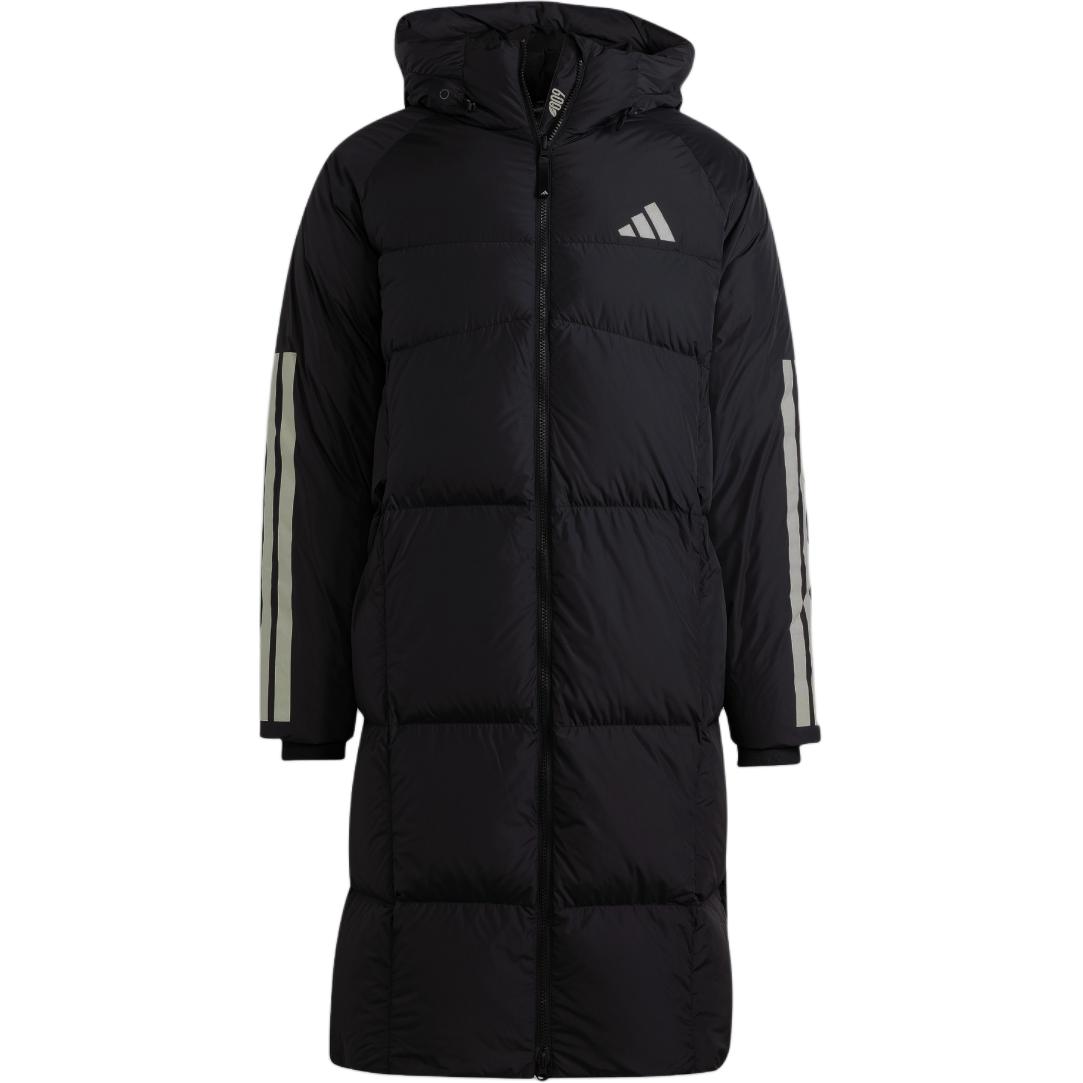 Adidas Спортивная куртка пуховик мужская черная, Black — фото 3