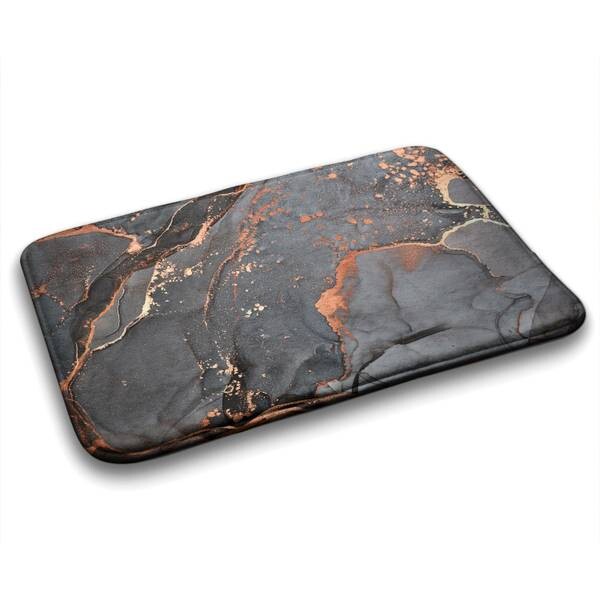 

Коврик для ванной Tulup Grauer Marmor, 75x1x75 см, серый