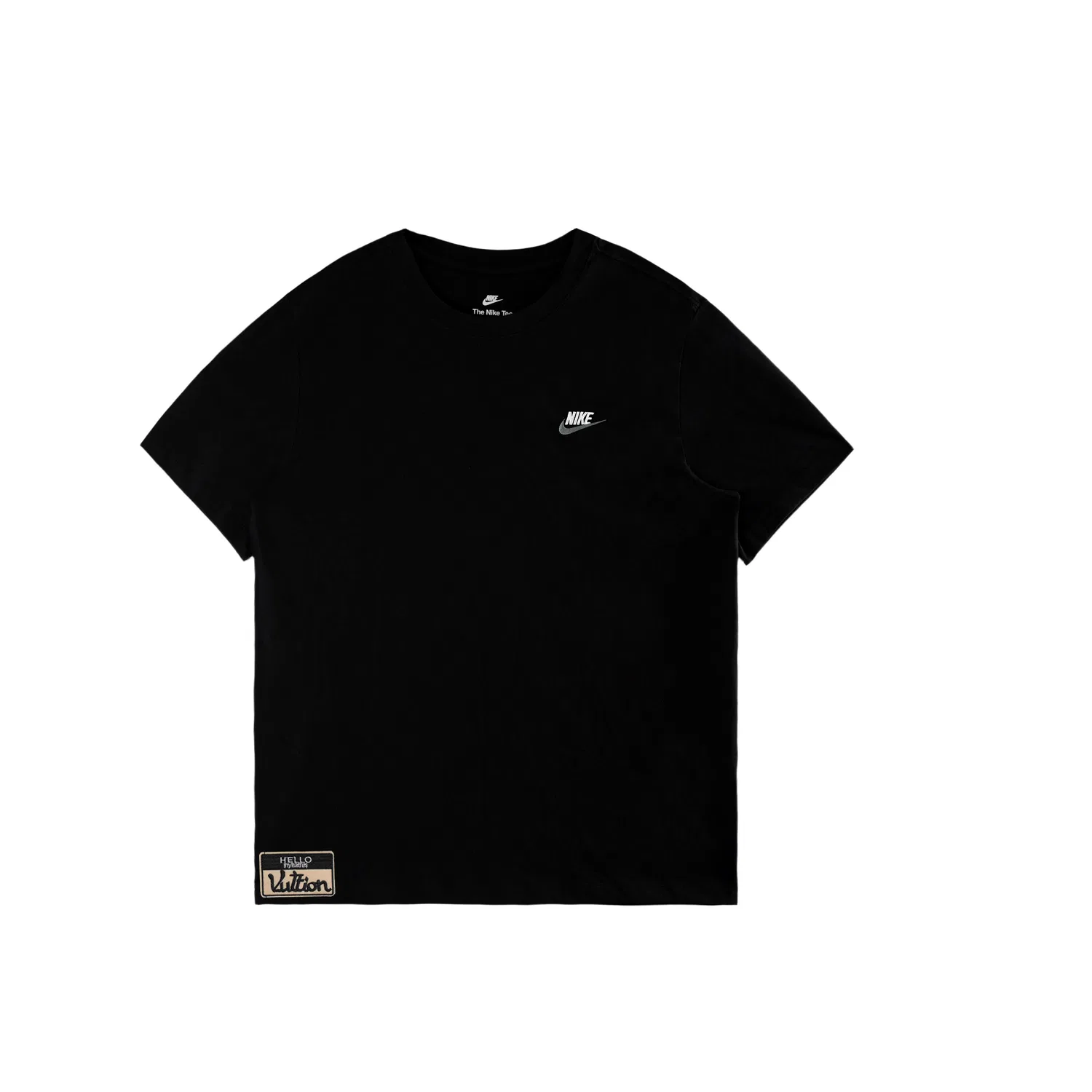 Футболка хлопковая Nike Sportswear Club мужская черная