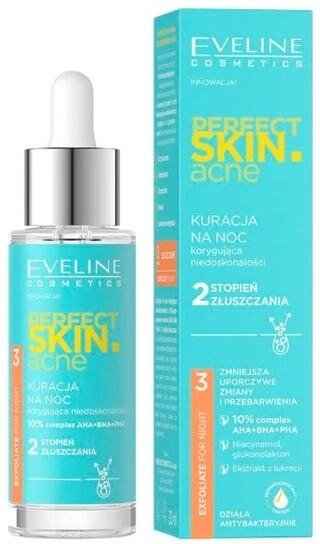 

Ночная сыворотка для лица 10%, 30 мл Eveline Cosmetics, Perfect Skin