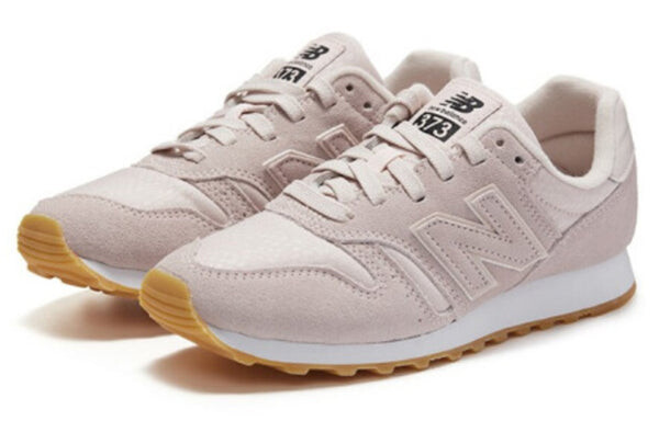 Кроссовки 373 серия розовые b широкие New Balance, розовый — фото 2