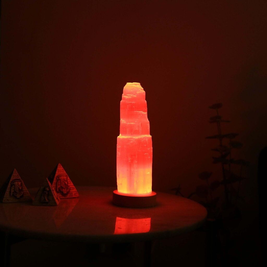

Селенитовая USB лампа - Гора 20см – 30см Heimtex