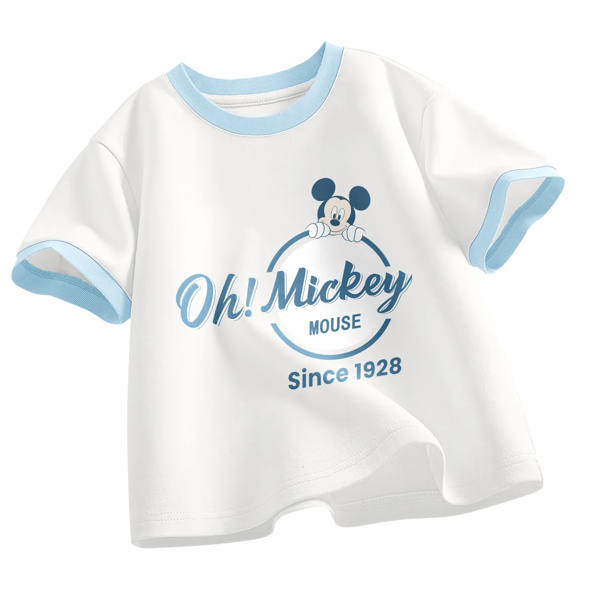 Футболка для детей с круглым вырезом Disney, Confidence K Turquoise — фото 3