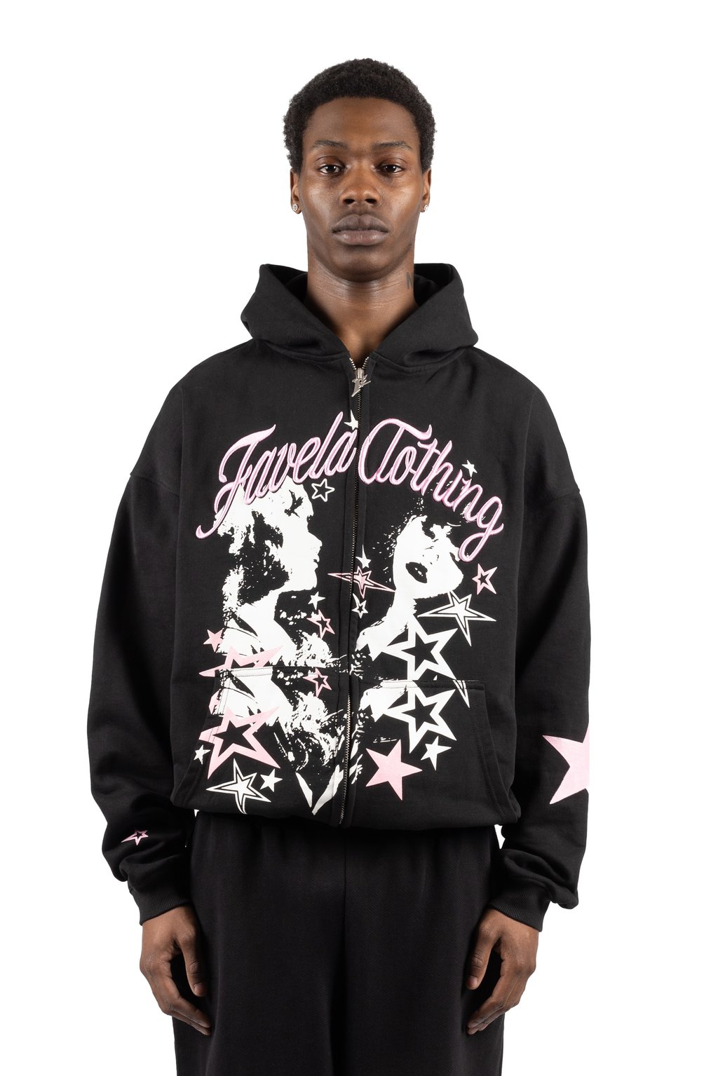 

Толстовка на молнии STAR FRONTZIP FAVELA, черный
