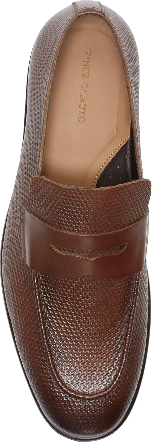 Мужские пенни-лоферы Cyler от Vince Camuto, цвет Dark Cuero — фото 3