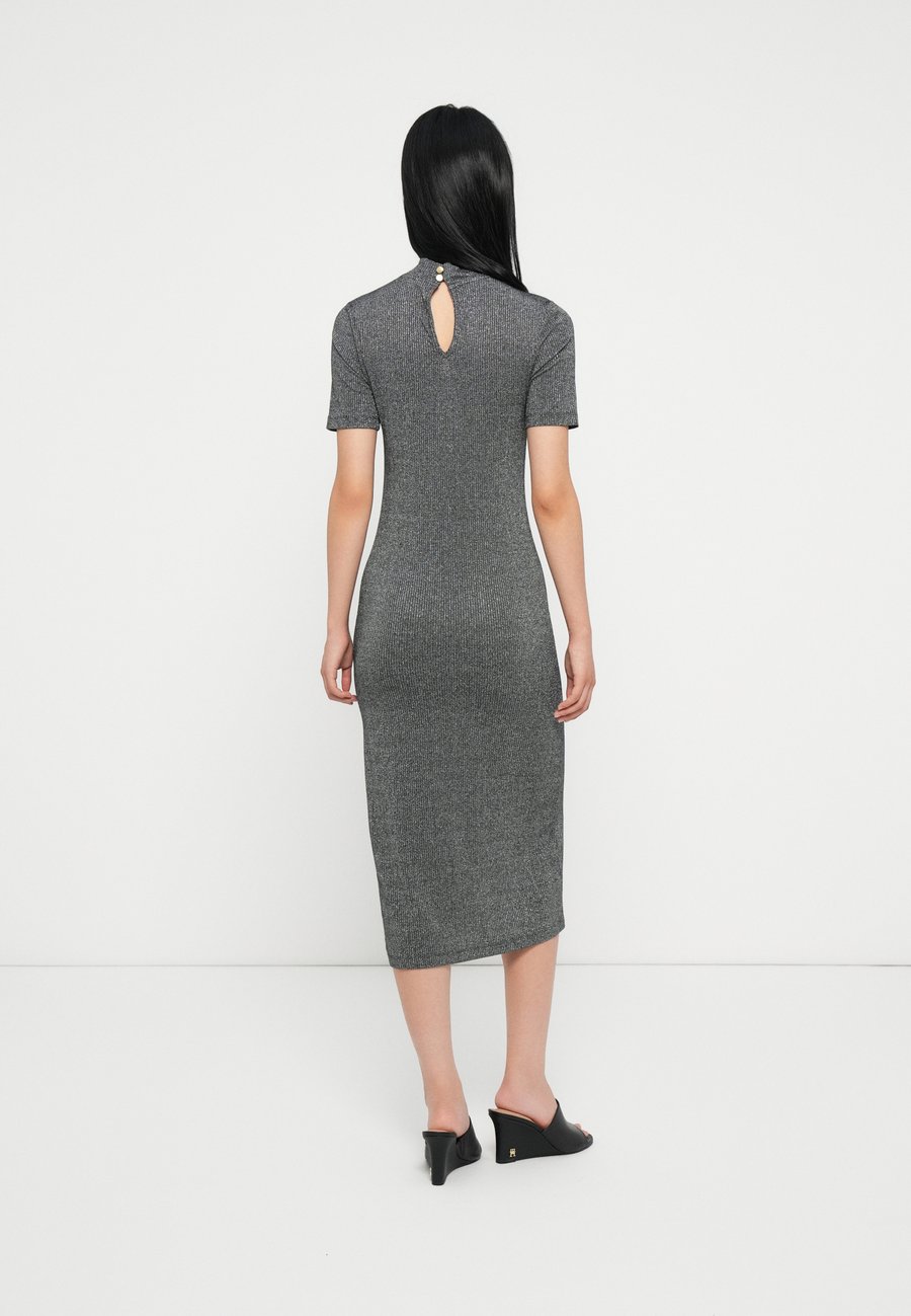 Платье Tommy Hilfiger FESTIVE SPARKLE DRESS, Black/Metallic Black — фото 3