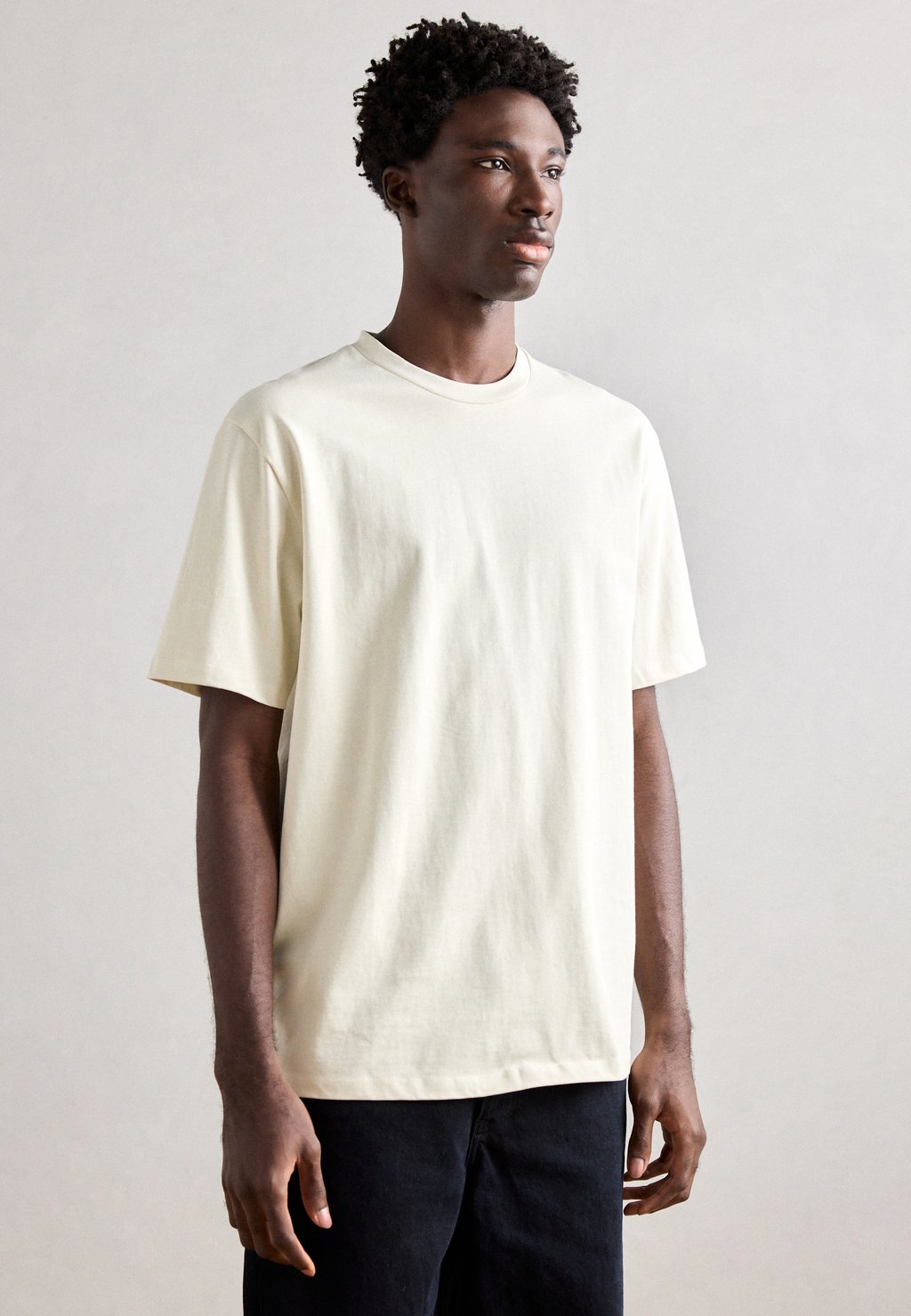 

Базовая футболка O NECK TEE Lindbergh, светло-серый