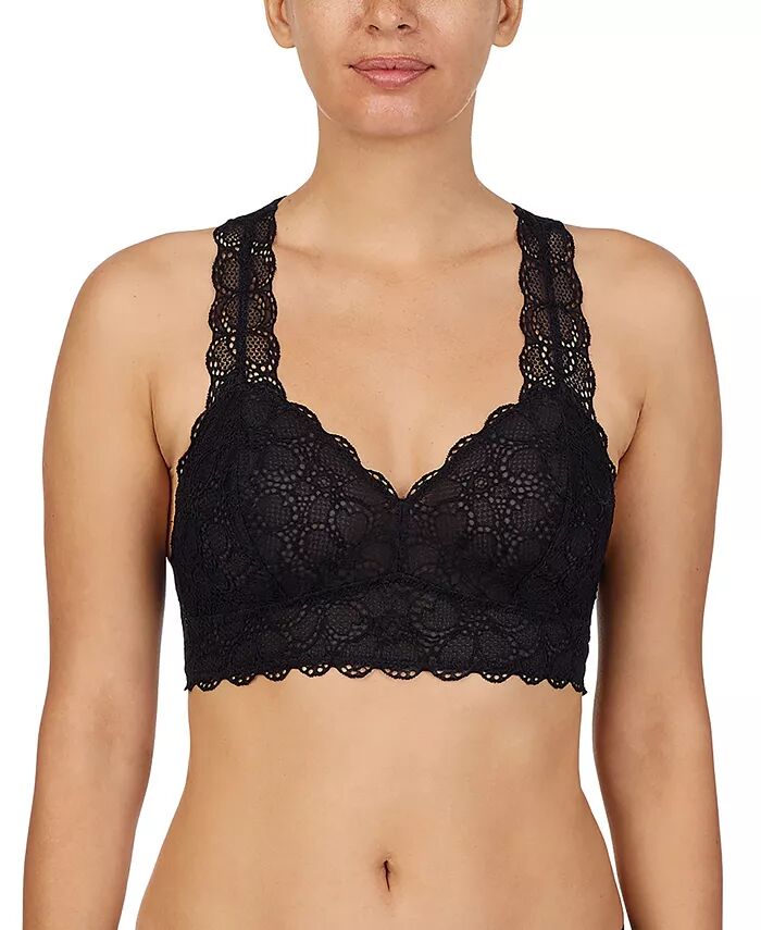 

Превосходный кружевной бюстгальтер-бралетт DK4522 DKNY, черный