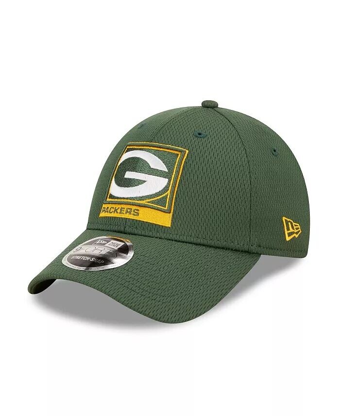 

Мужская зеленая кепка Green Bay Packers Framed AF 9FORTY Snapback New Era