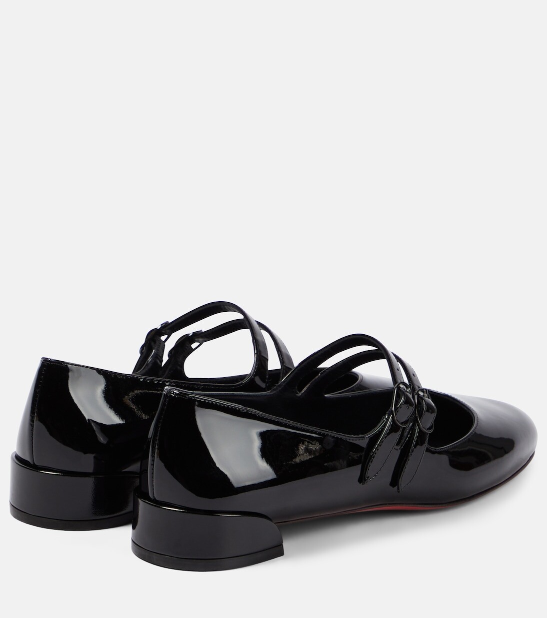 Лакированные туфли мэри джейн sweet jane Christian Louboutin, черный — фото 3