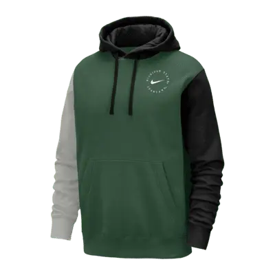 

Худи Nike Michigan State Club Fleece, цвет Dark Grey/Black