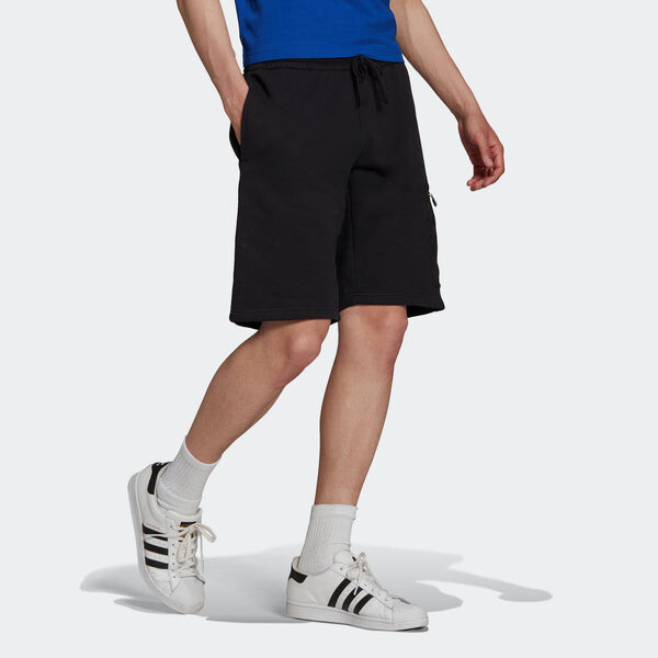 Шорты originals tactical short metallic zipper cargo pocket sports shorts black Adidas, черный — фото 4
