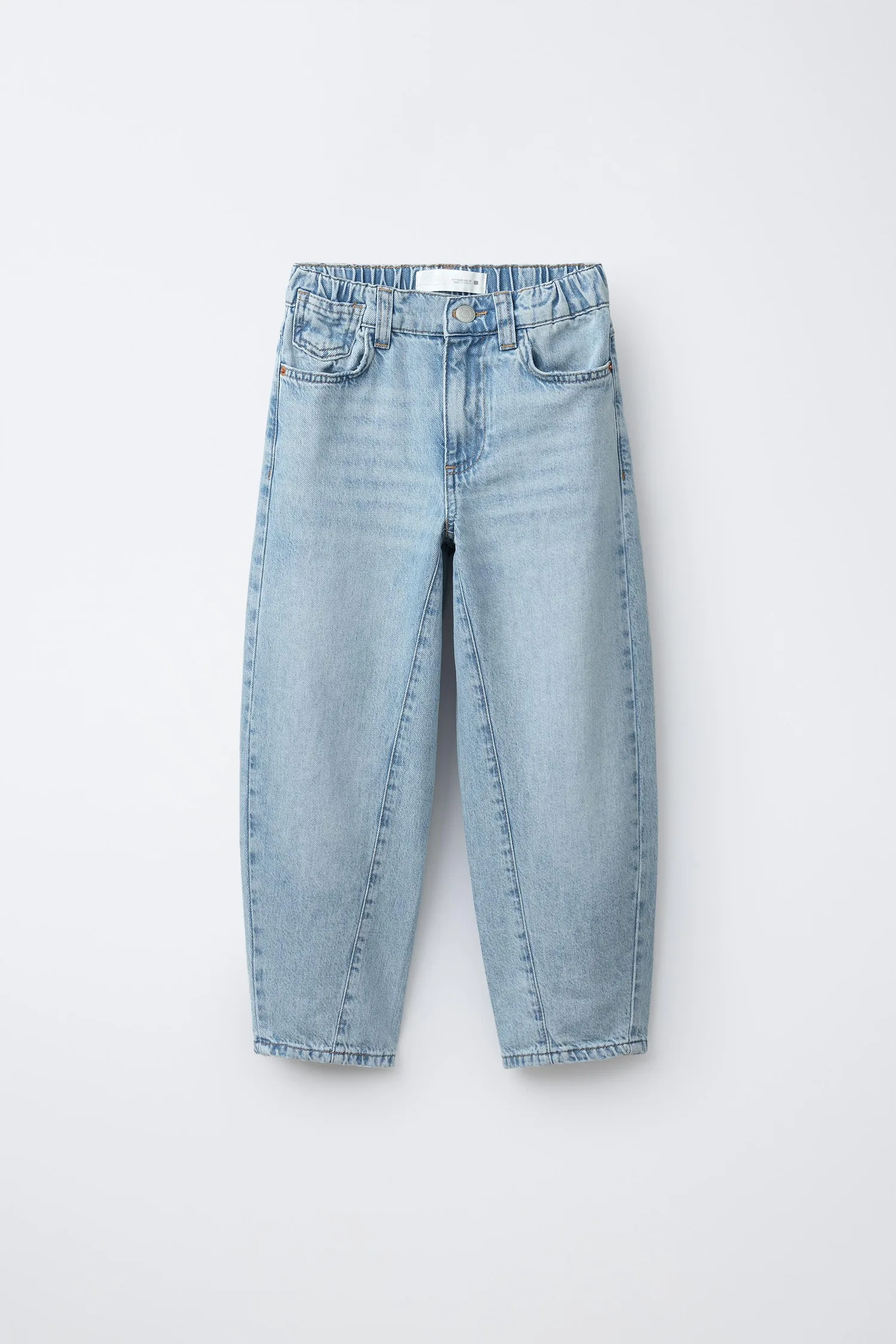 Zara Бочковые джинсы
