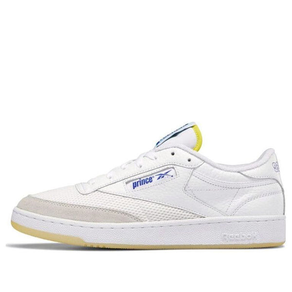 

Кроссовки prince x club c 85 'white bright cobalt' Reebok, белый