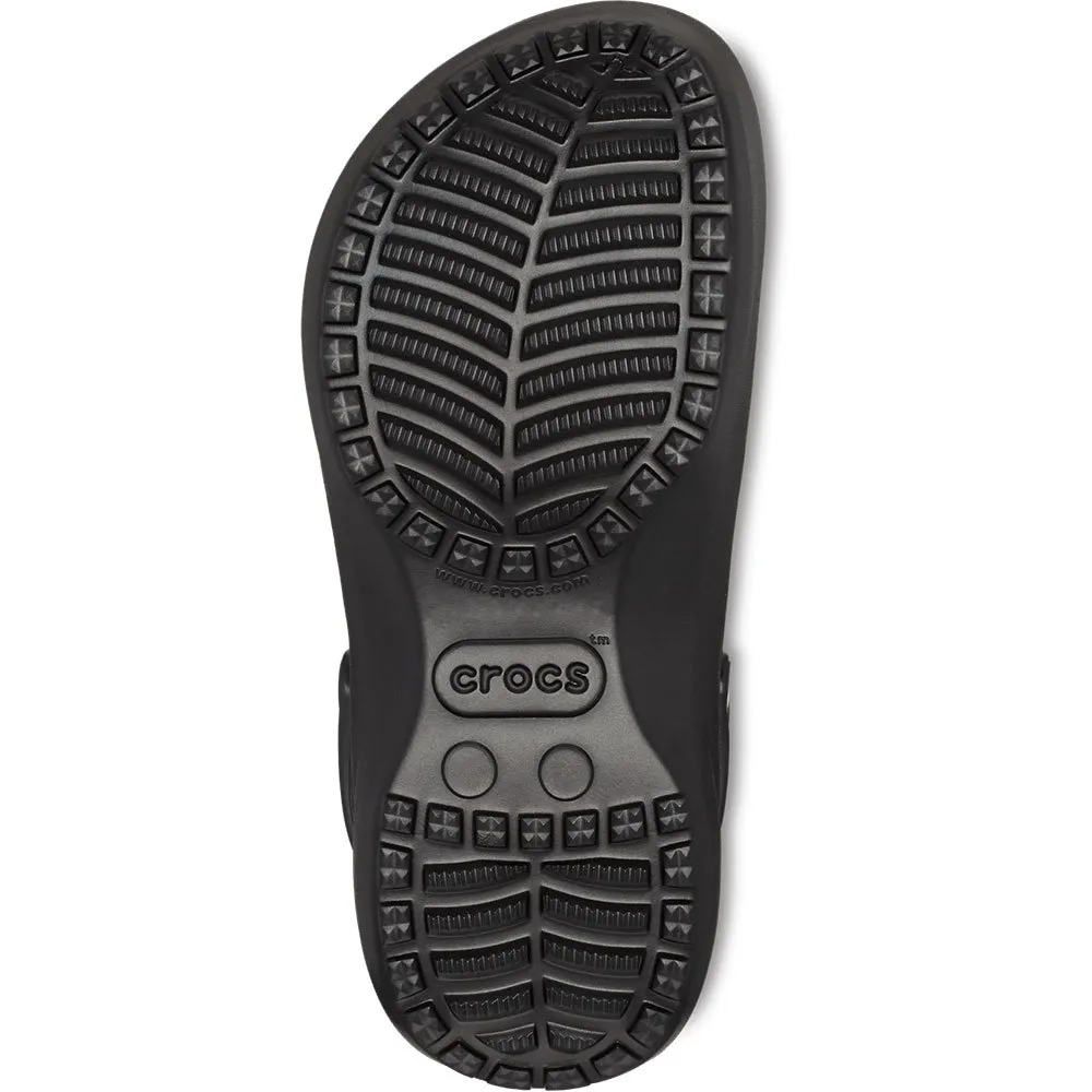 Сабо Crocs Classic Platform Lined, черный — фото 2