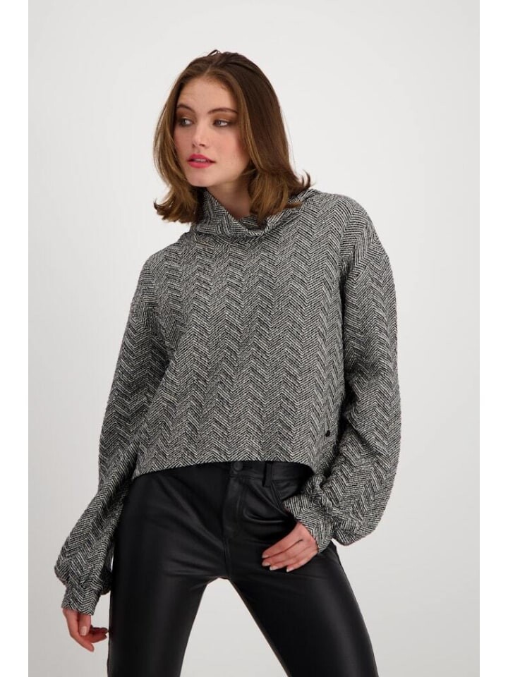 

Толстовка monari Sweatshirt, цвет schwarz gemustert