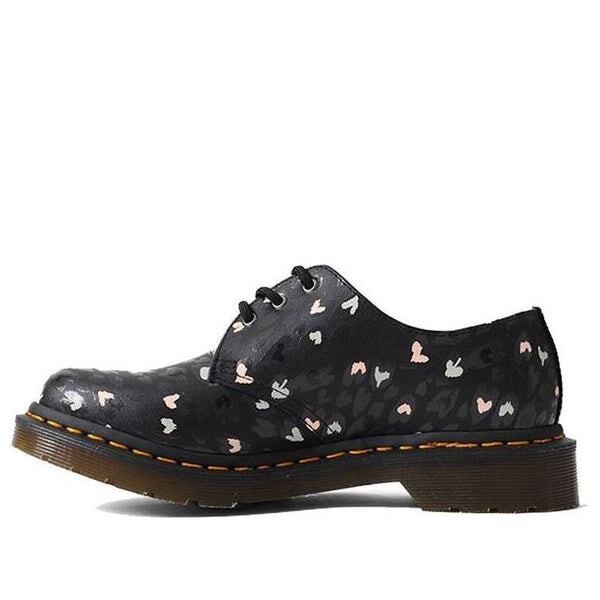 

Кроссовки 1461 leather heart printed 'black' Dr. Martens, черный