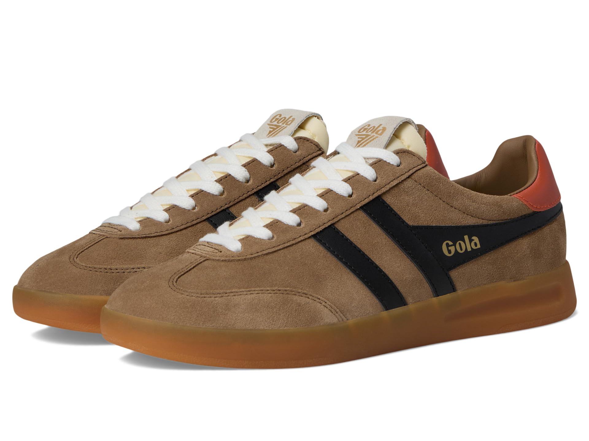 

Кроссовки Gola Cyclone, Tobacco/Black/Moody Orange/Gum