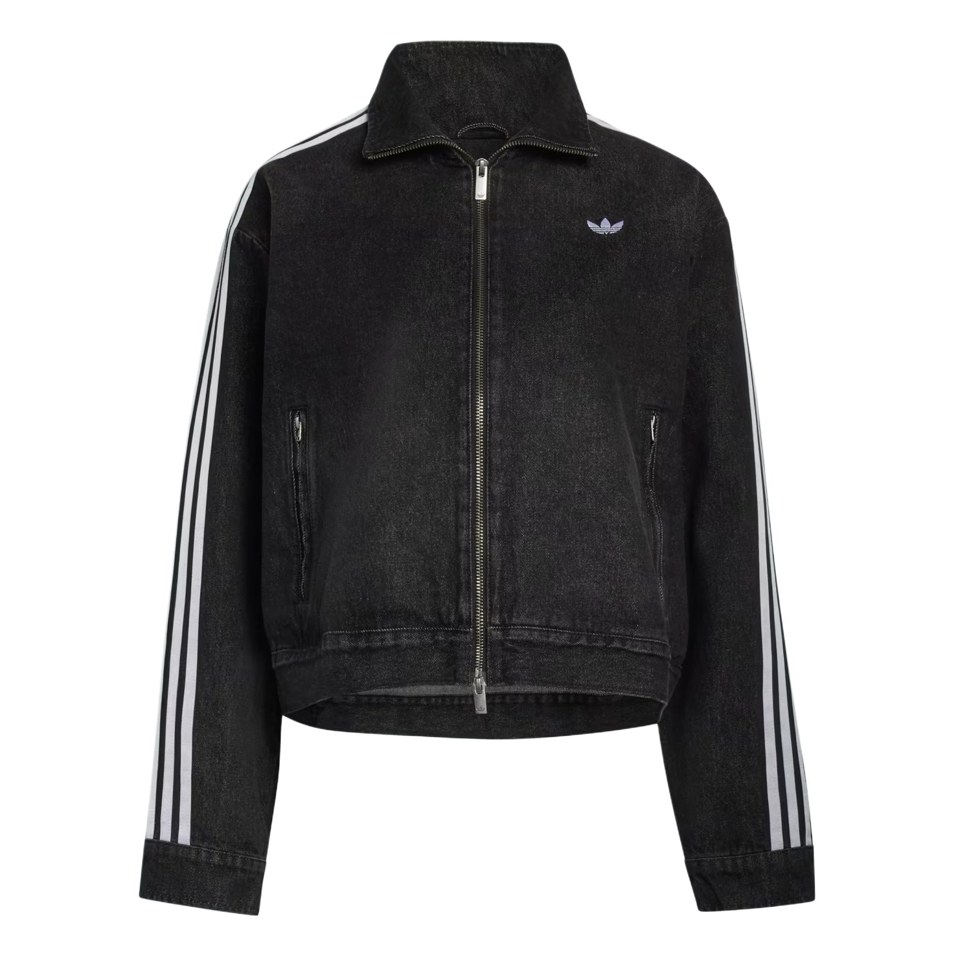 

Джинсовая куртка FB с завязками, женская Adidas Originals, черный