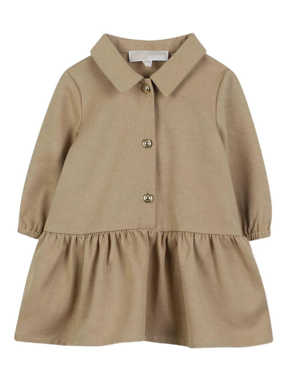 

Платье на пуговицах Michael Kors Kids, нейтральный