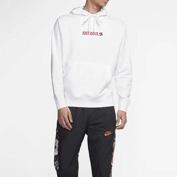 Толстовка Men's Nike Sportwear Casual Sports White, белый — фото 3