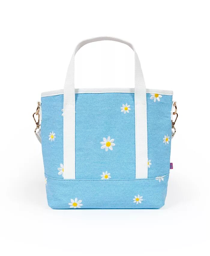 

Сумка-тоут Daisy Medium из 100% хлопкового полотна Shady Lady, синий
