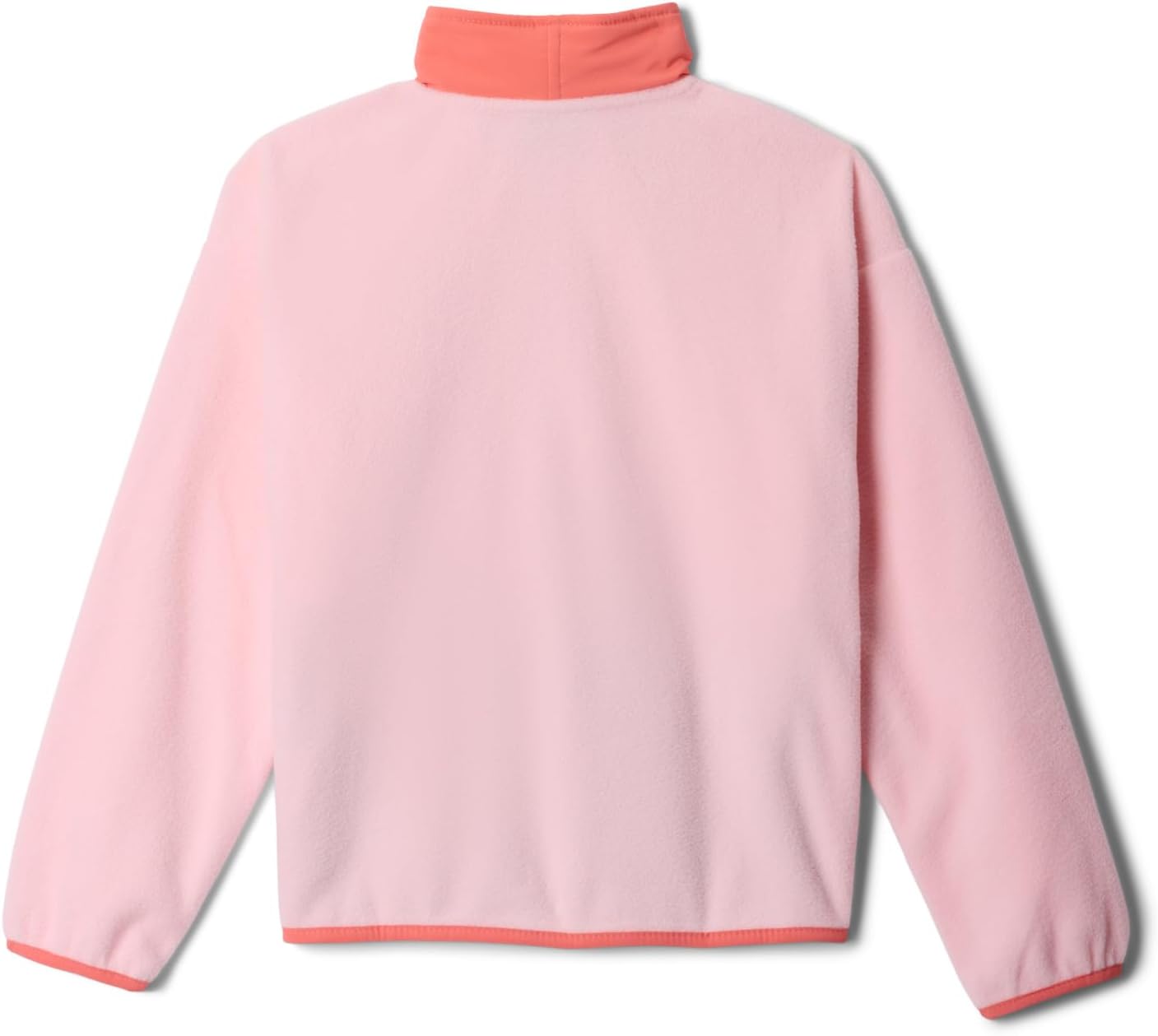 Флисовая кофта Columbia Boys Sequoia Grove Half Zip, Satin Pink/Hot Coral — фото 2