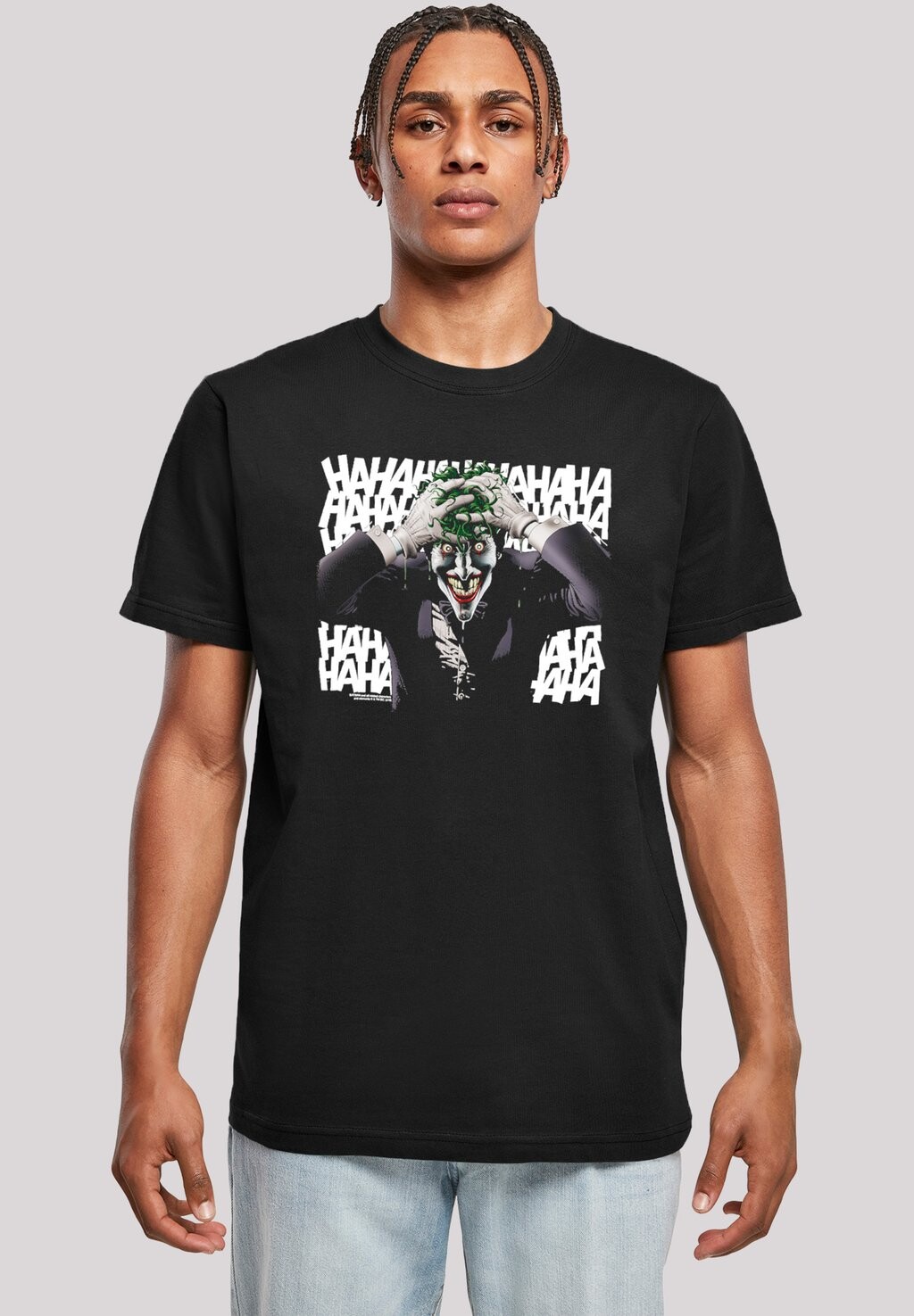 

Футболка с принтом Batman The Joker Killing Joke F4NT4STIC, черный